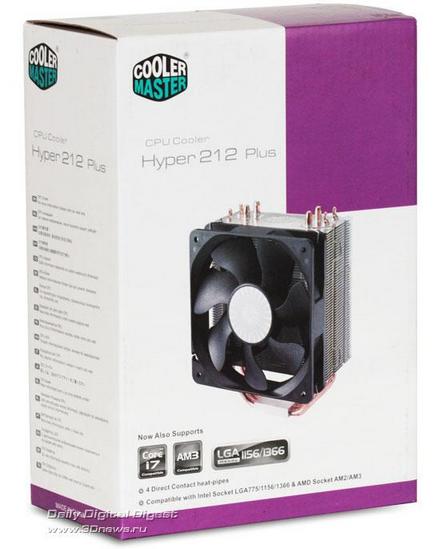 Обзор кулера Cooler Master Hyper 212 Plus